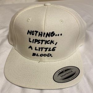 brand new white snapback white